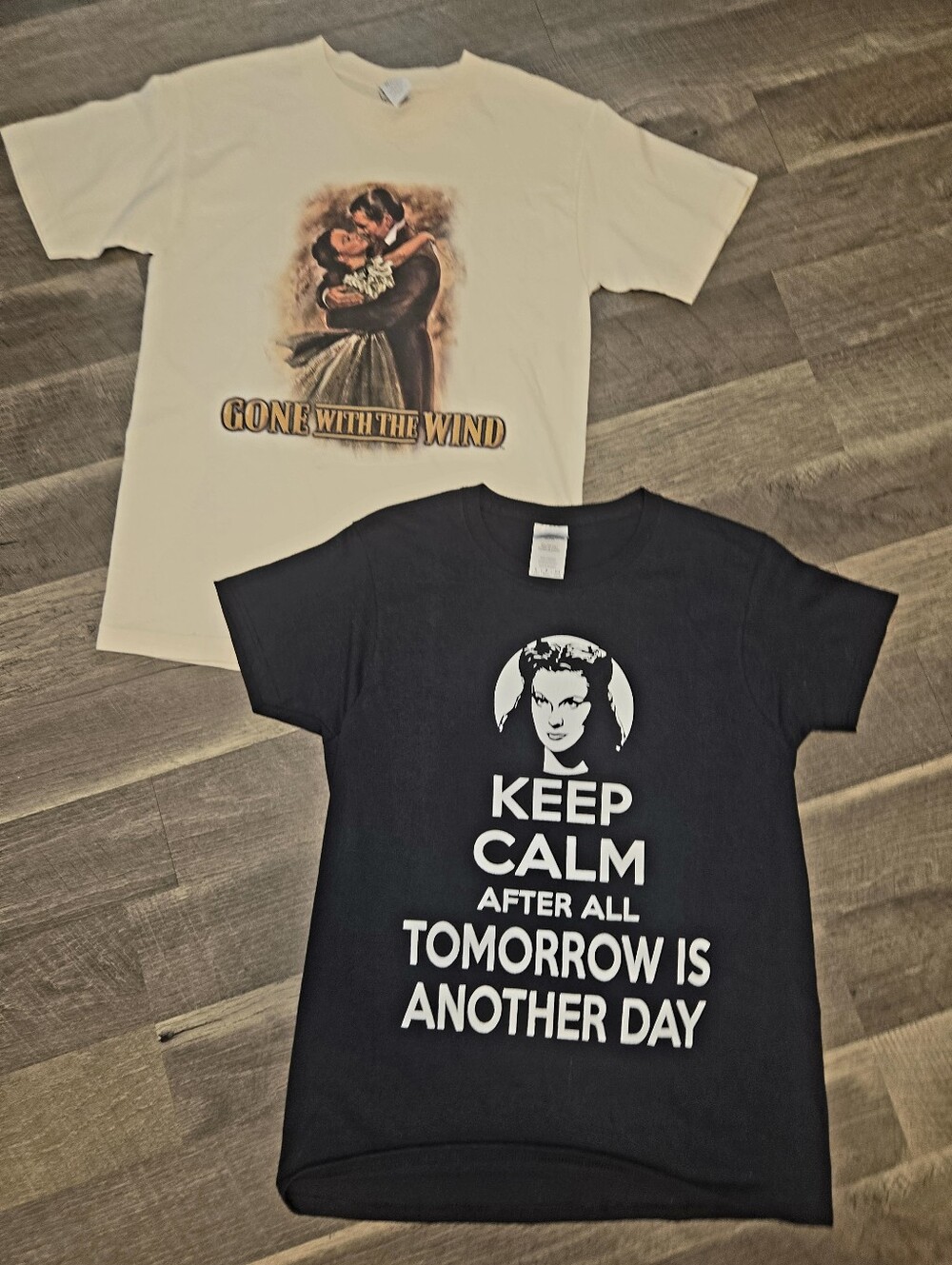 Gone With the Wind Graphic T-Shirt Bundle Sz Small Scarlett O'Hara Movie Tees